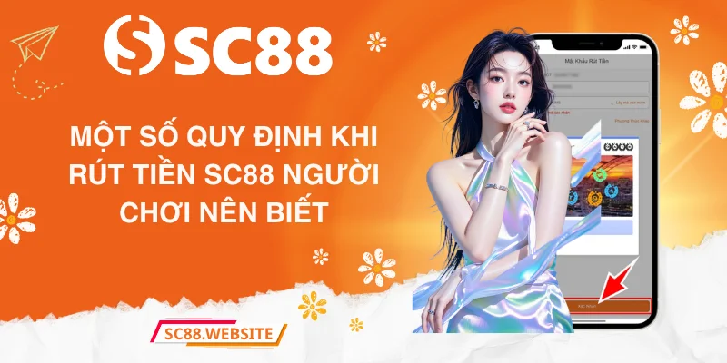 Một số quy định khi rút tiền SC88 người chơi nên biết